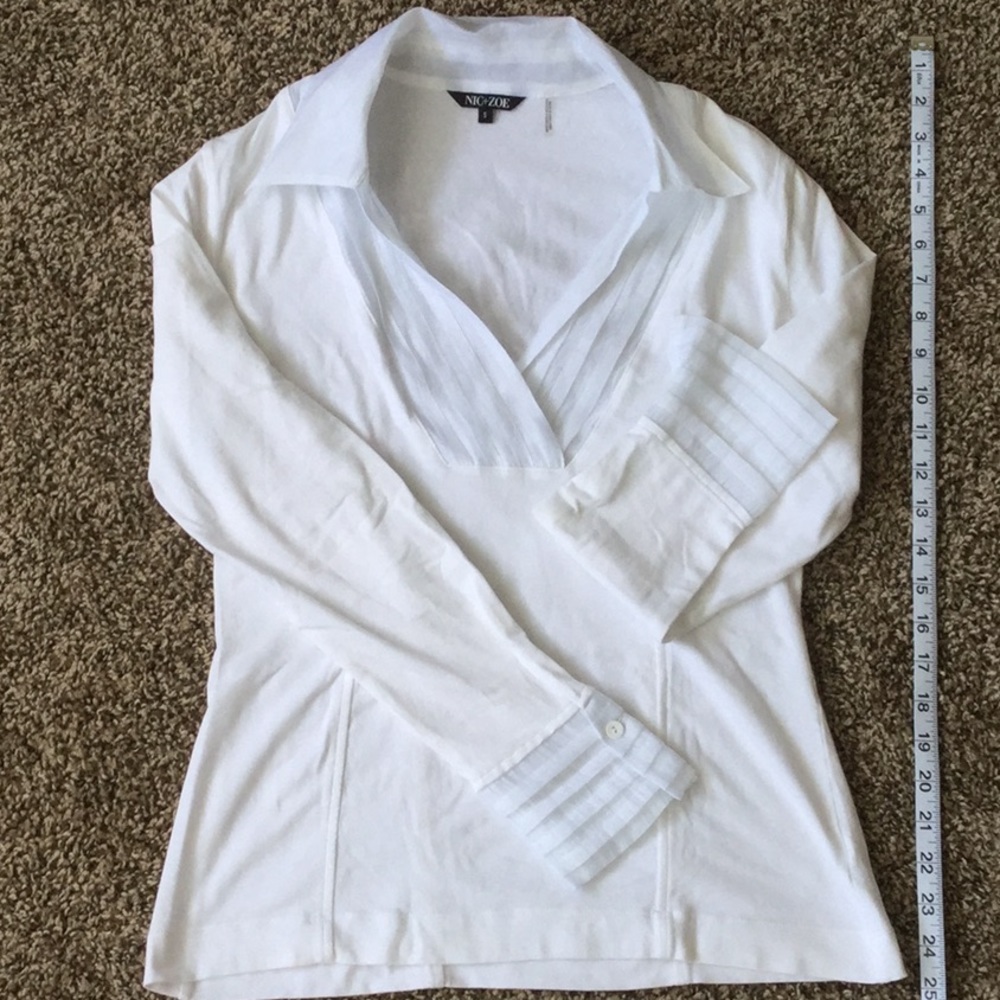 Nic+Zoe Collared Blouse
